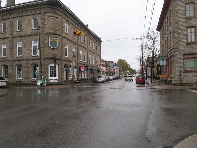 View down St. Lawrence St.