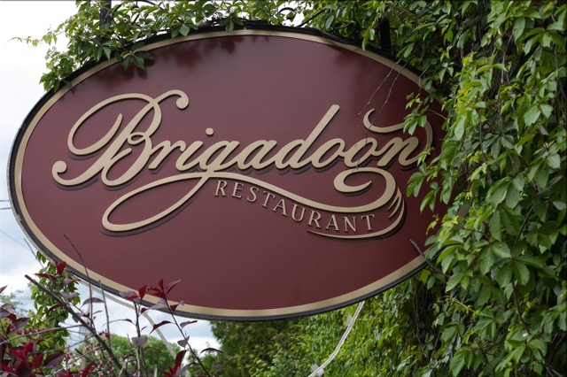 Lunch at the Brigadoon Restaurant, Oxford Mills, Ontario