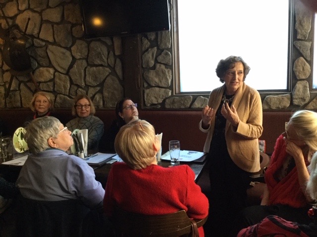 Judith gave us a very informative and entertaining talk on port wine.