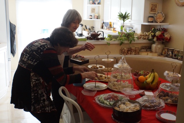 So many delicious home-baked goodies!