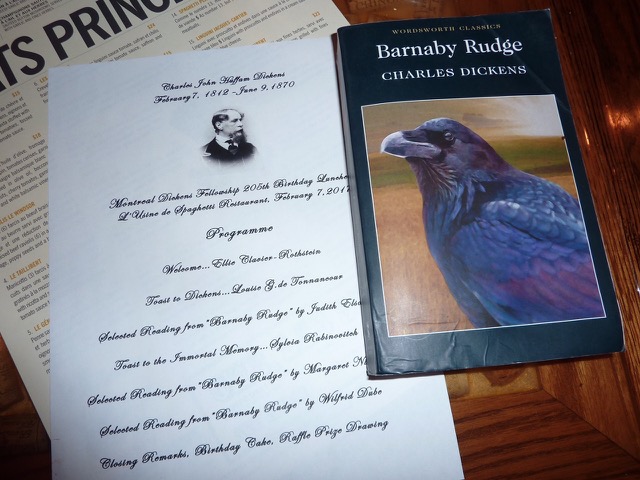 celebrating the 205th anniversary of Dickens' birthday