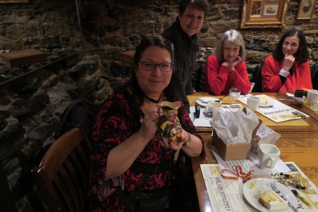 a beautiful ceramic toby jug of 