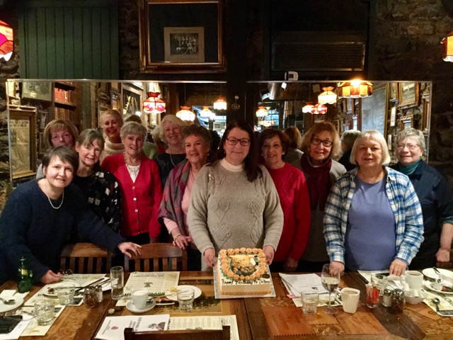 13 intrepid souls got together to celebrate the event