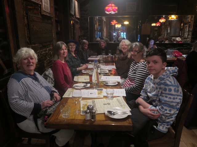 Several of our members brought friends and family who were most welcome.