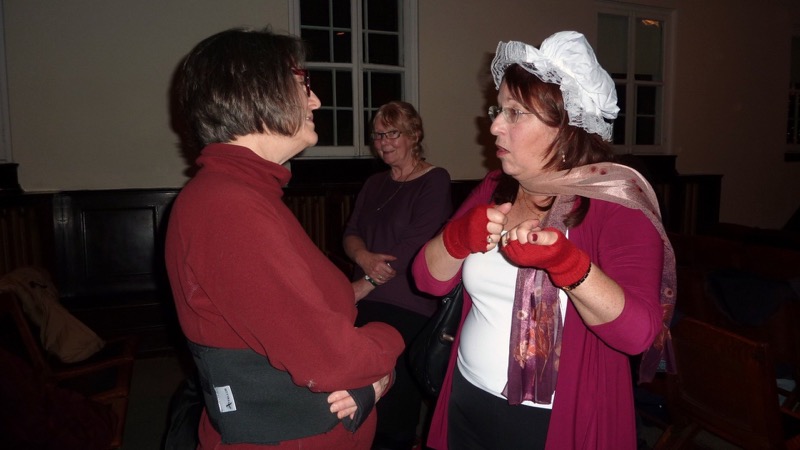 Elaine and Ellie discuss the upcoming performance