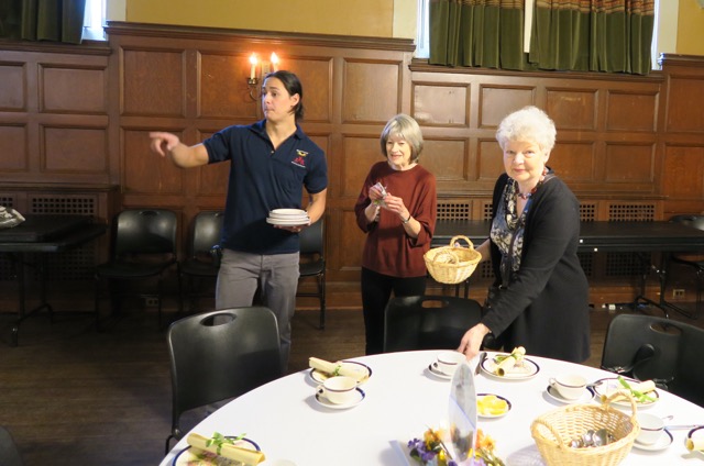 Getting ready for the event