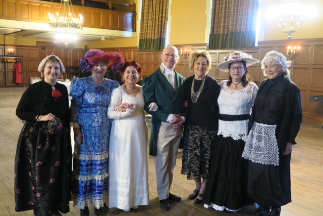 Louise, Kathe, Arduina, Michel, Timmy, Ellie and Charlotte