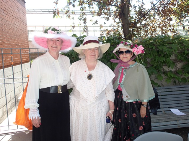 Period costumes add to the ambiance