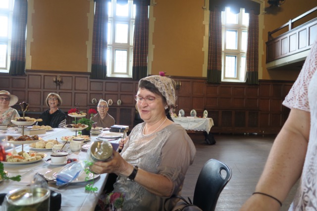 Louise was presented with a gift in appreciation of her contributions.