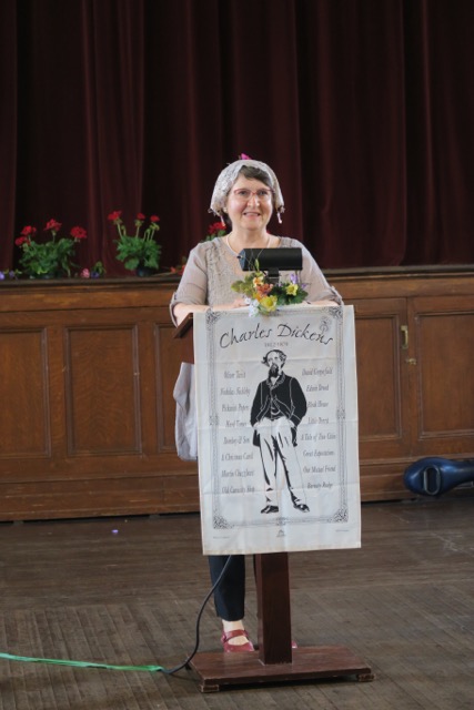 Louise gave a heartfelt toast to our branch.