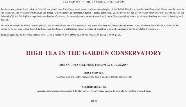 for our annual end-of-the-year Victorian afternoon tea