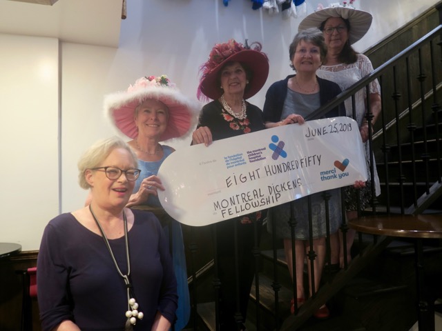 We presented Michelle with a cheque for $850.00 in support of 